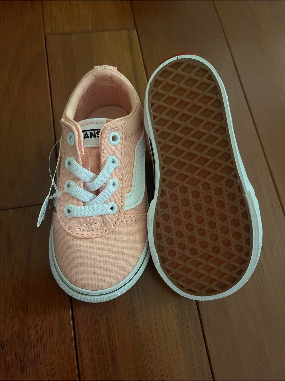 NIB Tropical Peach VANS 5T